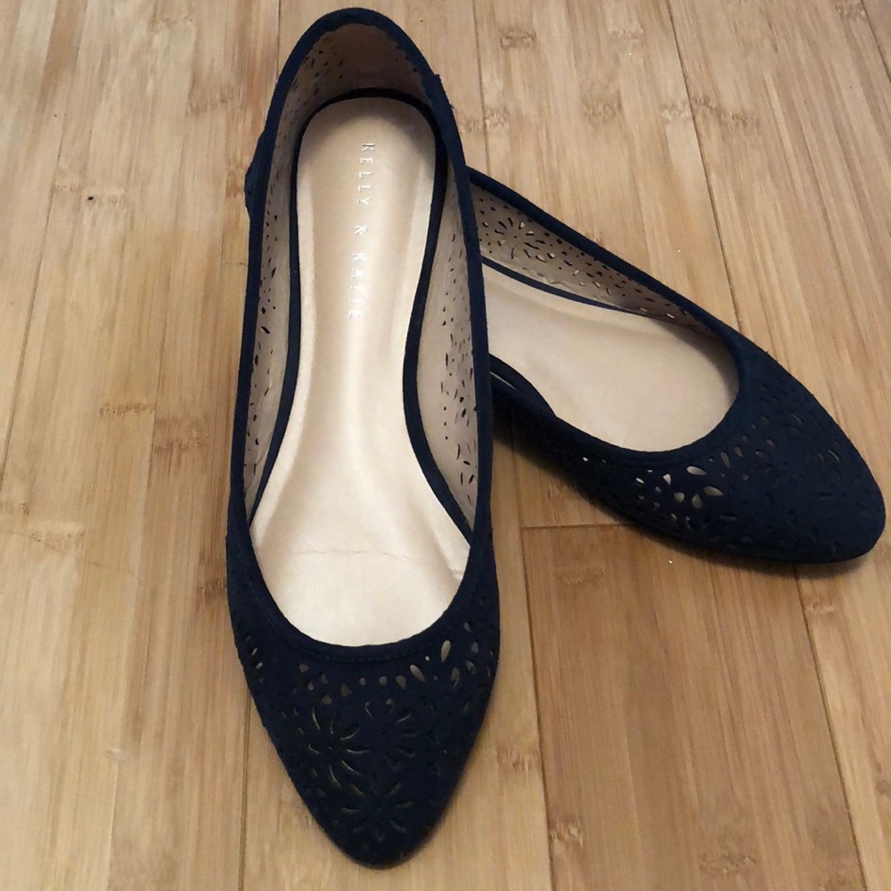 Kelly & Katie Laser Cut Design Flats